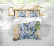 3D Color Hydrangea Quilt Cover Set Bedding Set Duvet Cover Pillowcases 211- Jess Art Decoration