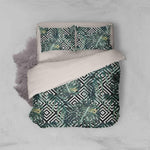 3D Green Leaves Quilt Cover Set Bedding Set Pillowcases 30- Jess Art Decoration
