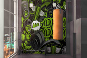 3D Gym Background Wall Mural Wallpaper LQH 48- Jess Art Decoration
