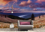 3D Sky Clouds Grassland Hill Wall Mural Wallpaper 120- Jess Art Decoration