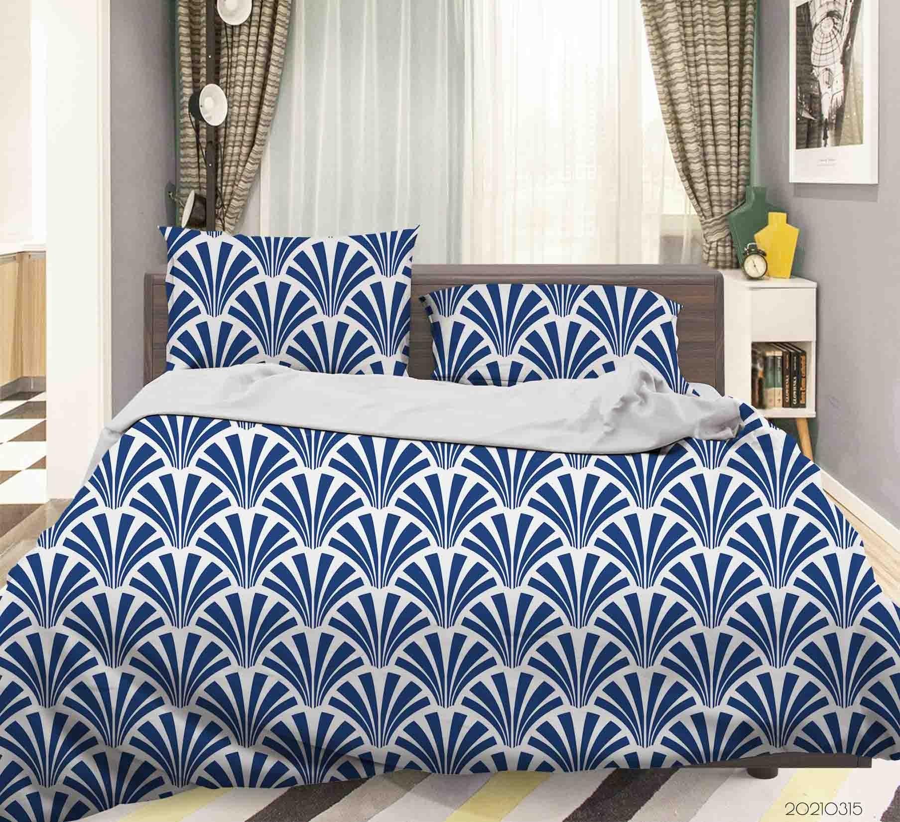 3D Abstract Geometric Art Decoration Quilt Cover Set Bedding Set Duvet Cover Pillowcases 209- Jess Art Decoration