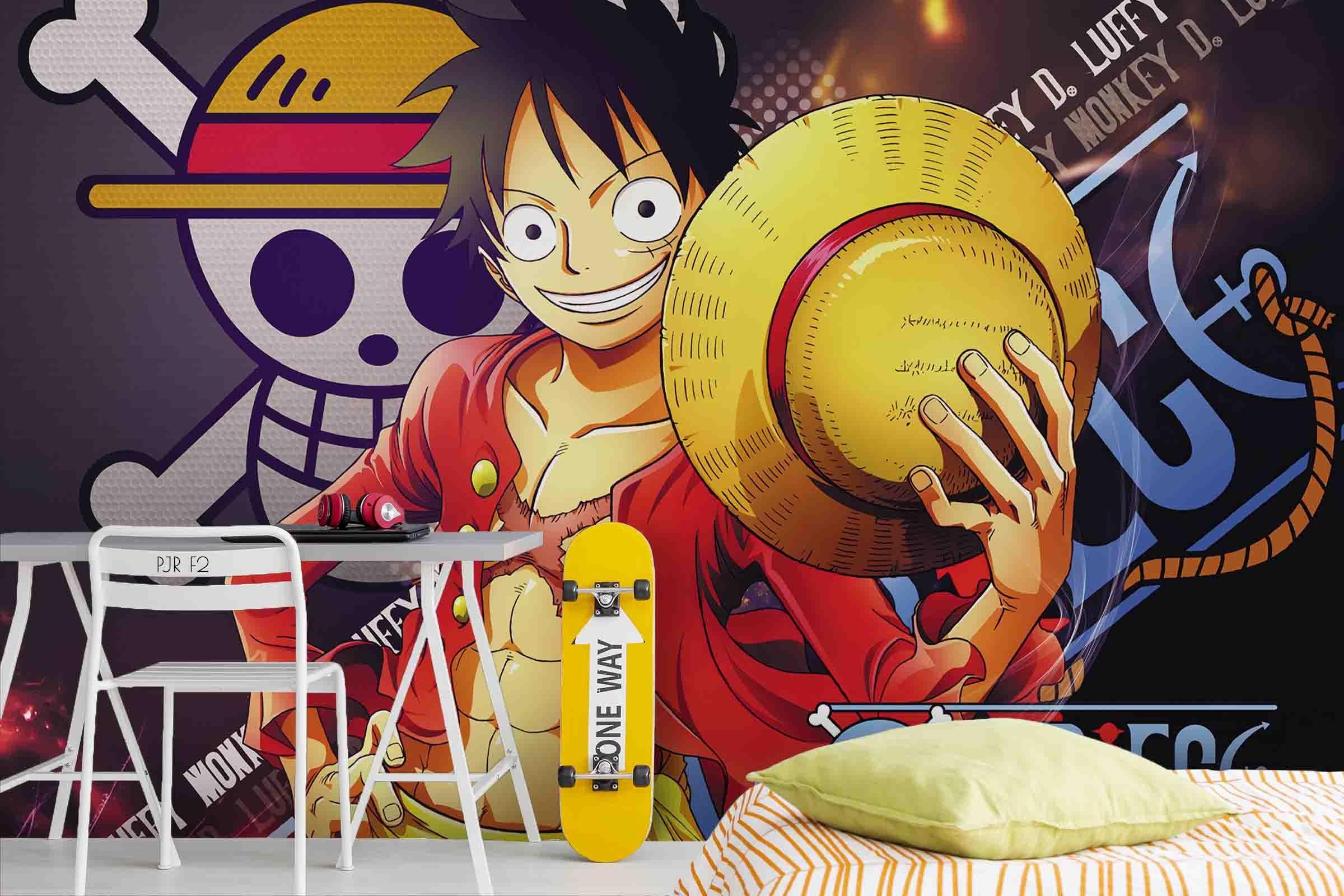 3D Pirate Anime Boy pirate anime adventure mural wall mural wallpaper for kids room - view 2
