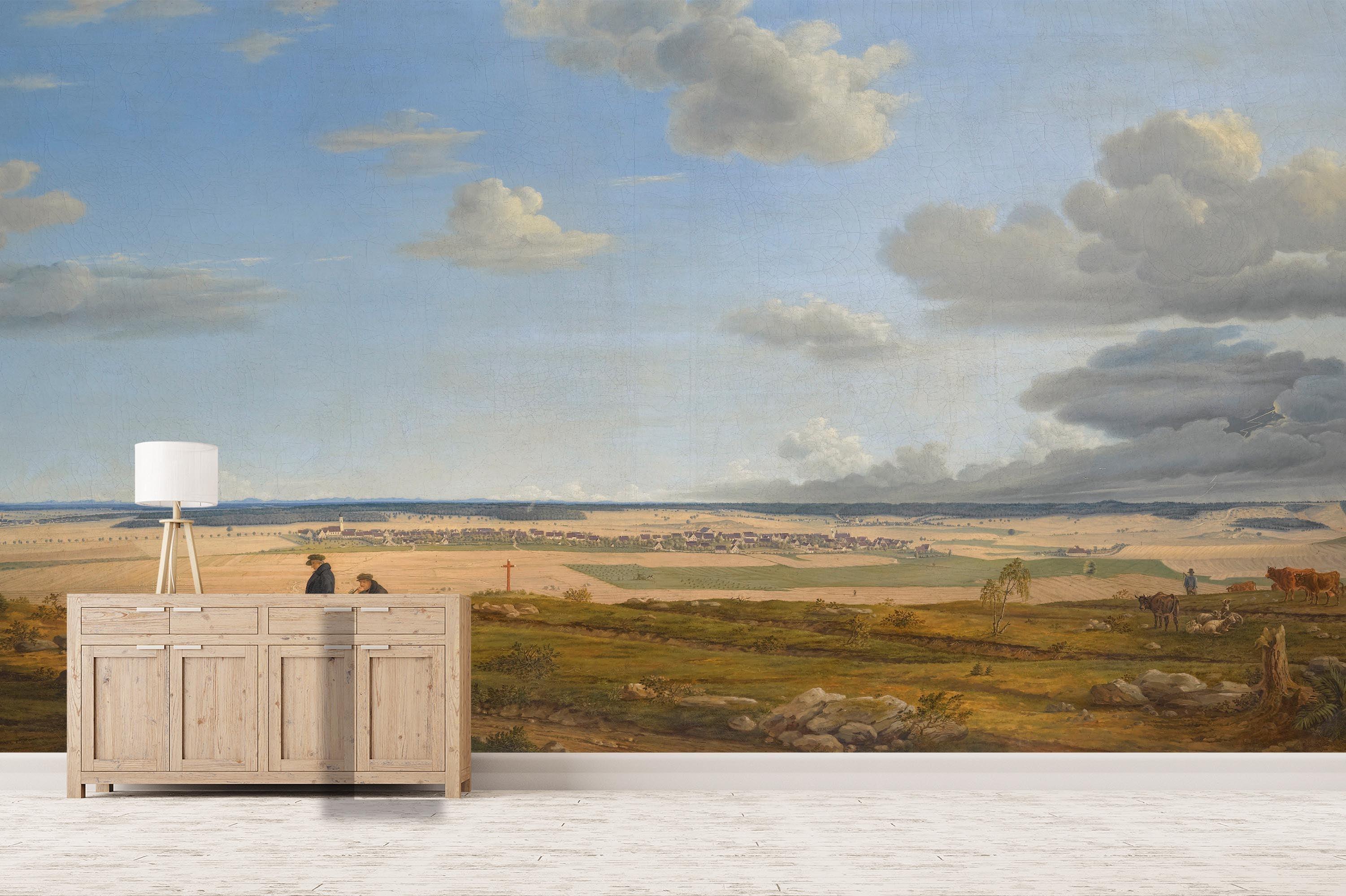 3D beach oil painting wall mural wallpaper 2- Jess Art Decoration