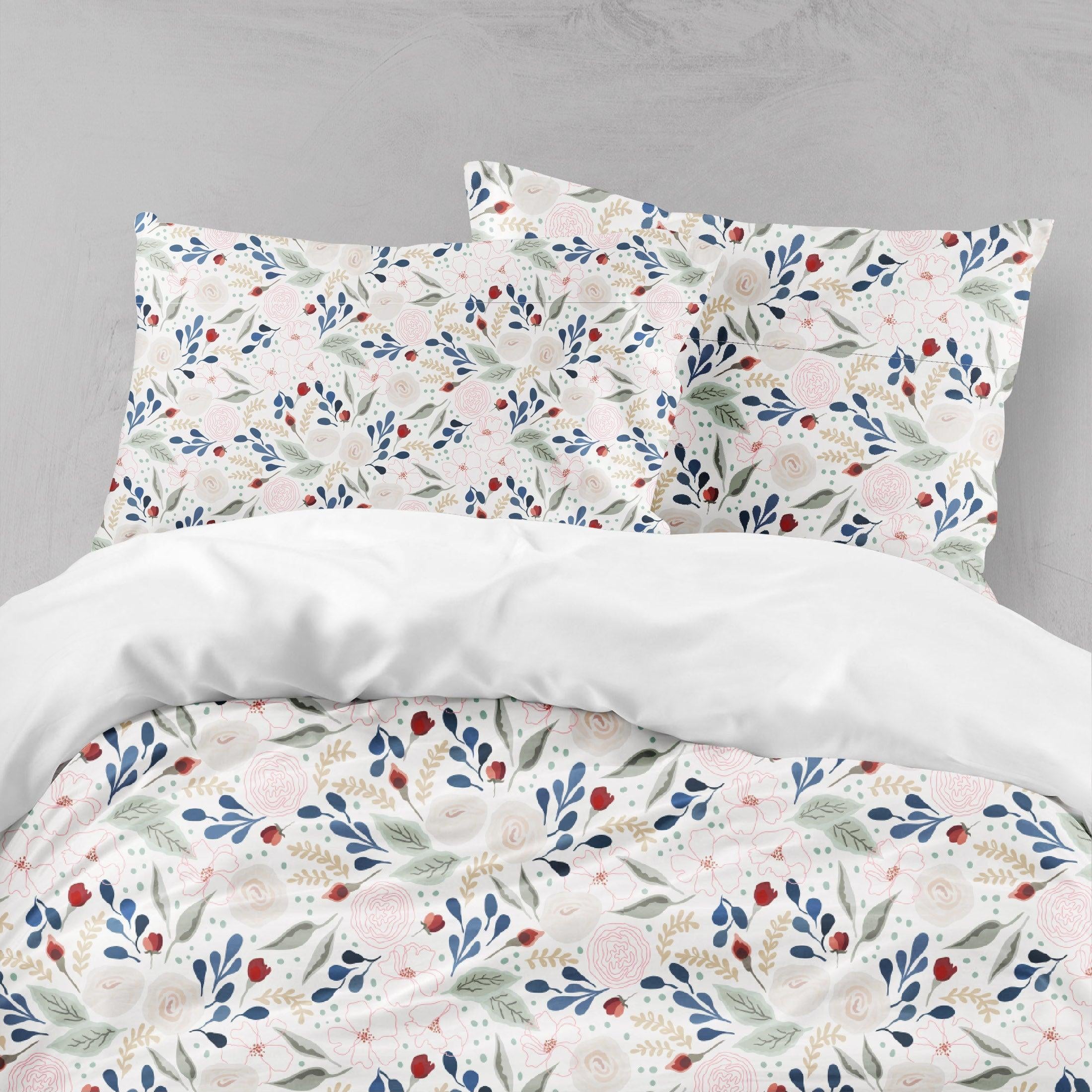 3D Colored Flower Pattern Quilt Cover Set Bedding Set Pillowcases 130- Jess Art Decoration