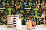 3D Cartoon Primitive Tribe Wall Mural Wallpaper SF130- Jess Art Decoration