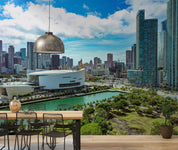 3D City Architecture Landscape Wall Mural Wallpaper GD 2899- Jess Art Decoration
