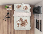 3D Heaven Hell Black Sabbath Quilt Cover Set Bedding Set Duvet Cover Pillowcases SF28- Jess Art Decoration