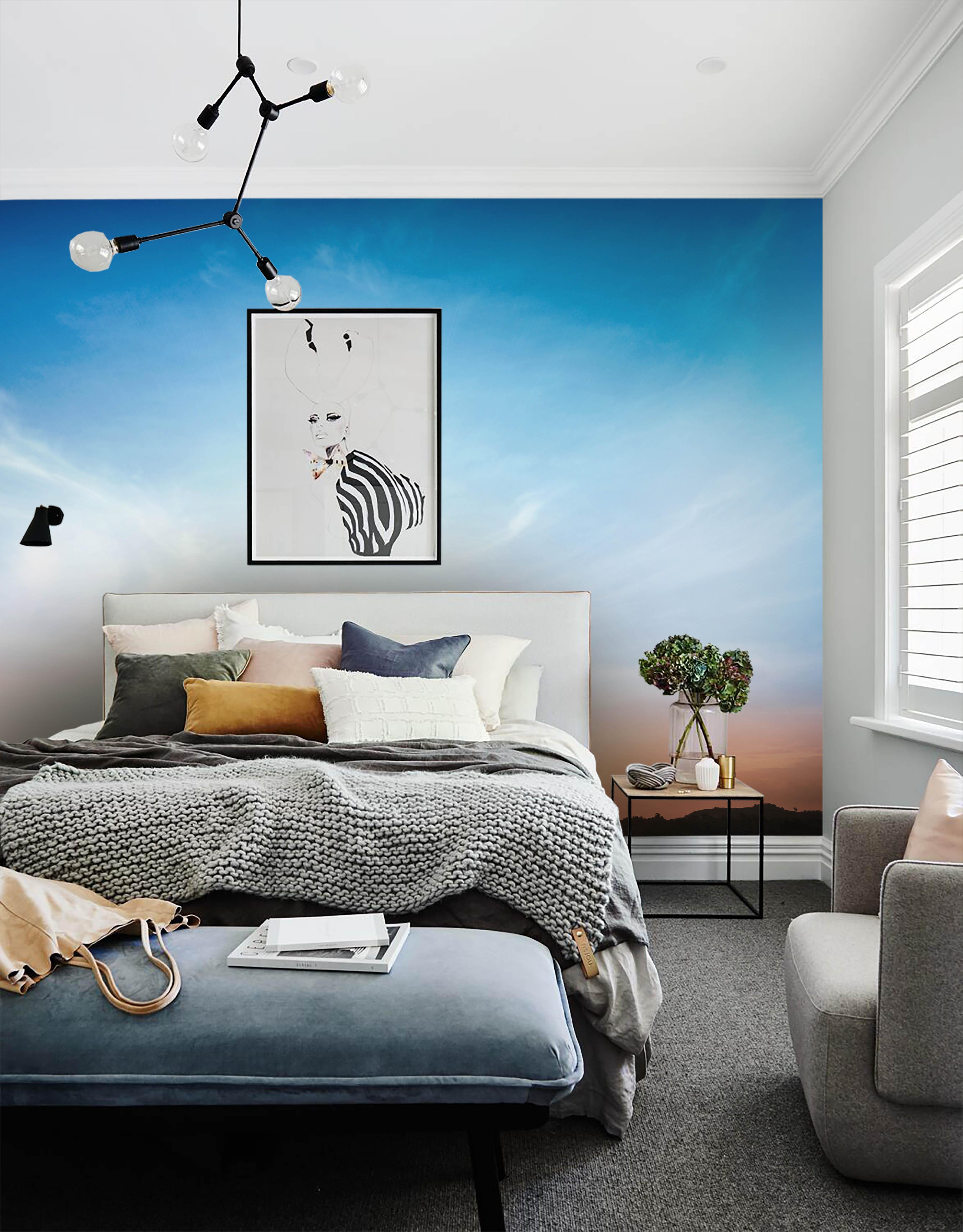 3D Blue Sky Wall Mural Wallpaper 21- Jess Art Decoration