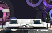 3D Abstract Geometric Background Wall Mural Wallpaper LQH 367- Jess Art Decoration