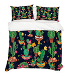 3D Green Cactus Quilt Cover Set Bedding Set Pillowcases 24- Jess Art Decoration