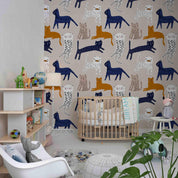 3D Hand Drawn Animal Cat Wall Mural Wallpaper LQH 92- Jess Art Decoration