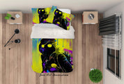 3D Graffiti Figure Quilt Cover Set Bedding Set Duvet Cover Pillowcases LXL- Jess Art Decoration