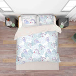 3D Dinosaur Leaves Quilt Cover Set Bedding Set Pillowcases 16- Jess Art Decoration
