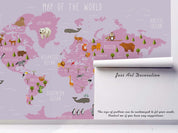3D world map wall mural wallpaper 14- Jess Art Decoration