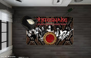 3D Whitesnake Rock Band Non-Slip Rug Mat 51- Jess Art Decoration