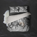 3D Horse Quilt Cover Set Bedding Set Pillowcases 126- Jess Art Decoration