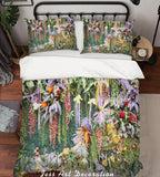 3D Color Tropical  Plant  Quilt Cover Set Bedding Set Pillowcases  67- Jess Art Decoration