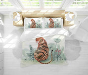 3D Tiger Plants Quilt Cover Set Bedding Set Duvet Cover Pillowcases SF032- Jess Art Decoration