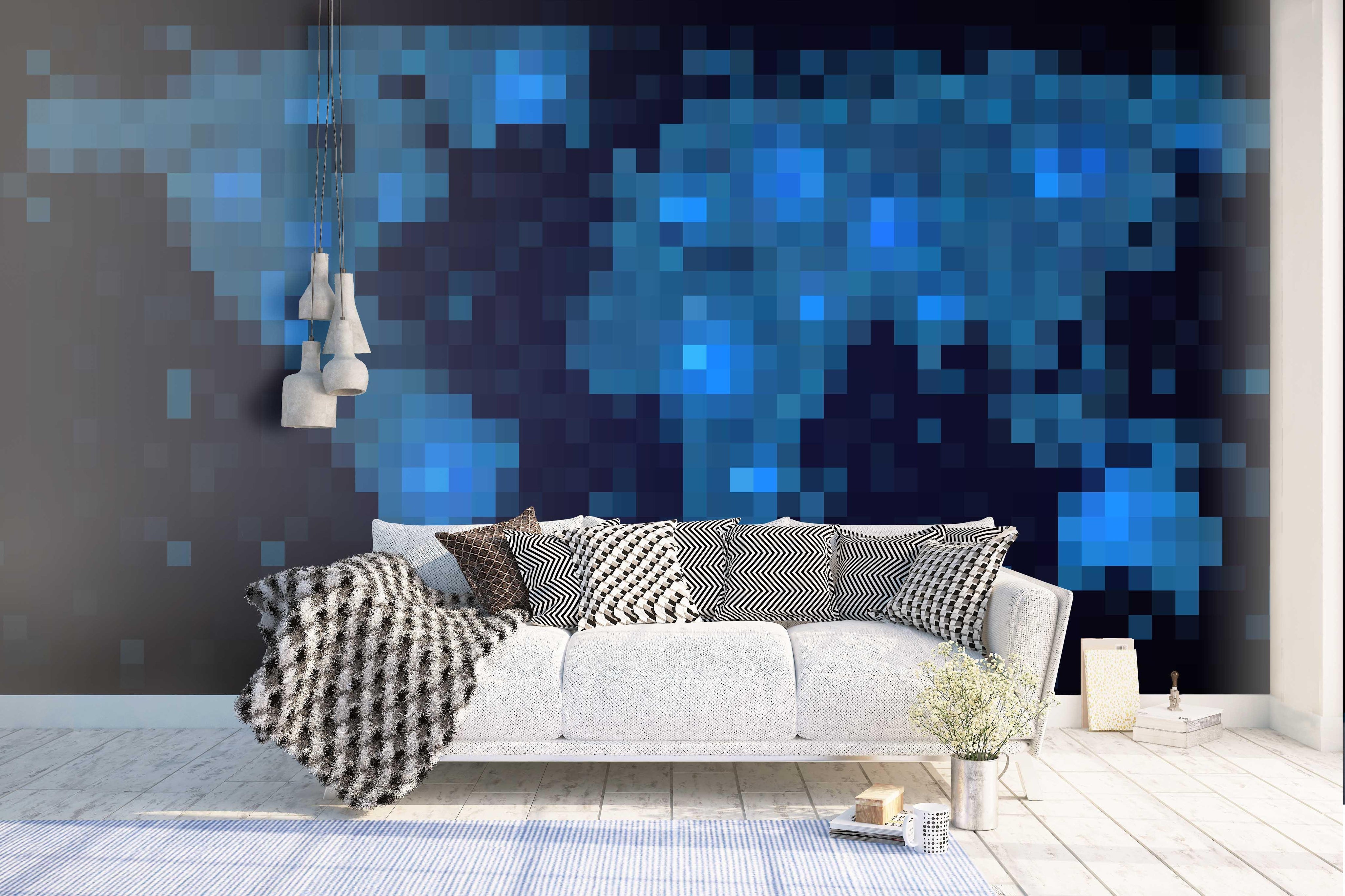 3D Blue Map Wall Mural Wallpaper 22- Jess Art Decoration
