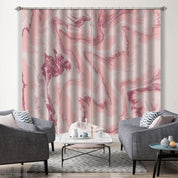 3D Abstract Pink Texture Pattern Curtains and Drapes GD 3235- Jess Art Decoration