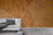 3D Wooden Texture Geometry Wall Mural Wallpaper SWW4305- Jess Art Decoration