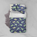 3D Cartoon Green Turtle Quilt Cover Set Bedding Set Pillowcases 105- Jess Art Decoration