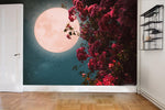 3D Sky Moon Flower Wall Mural Wallpaper 55- Jess Art Decoration