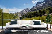 3D Mountain Forest Lake Nature Landscape Wall Mural Wallpaper LQH 30- Jess Art Decoration