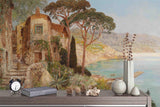 3D Seaside Rural Castle Oil Painting Wall Mural Wallpaper 58- Jess Art Decoration