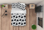 3D White Black Mountain Quilt Cover Set Bedding Set Duvet Cover Pillowcases SF9- Jess Art Decoration