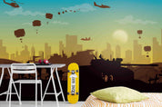 3D Military Illustration Wall Mural Wallpaper LQH 392- Jess Art Decoration