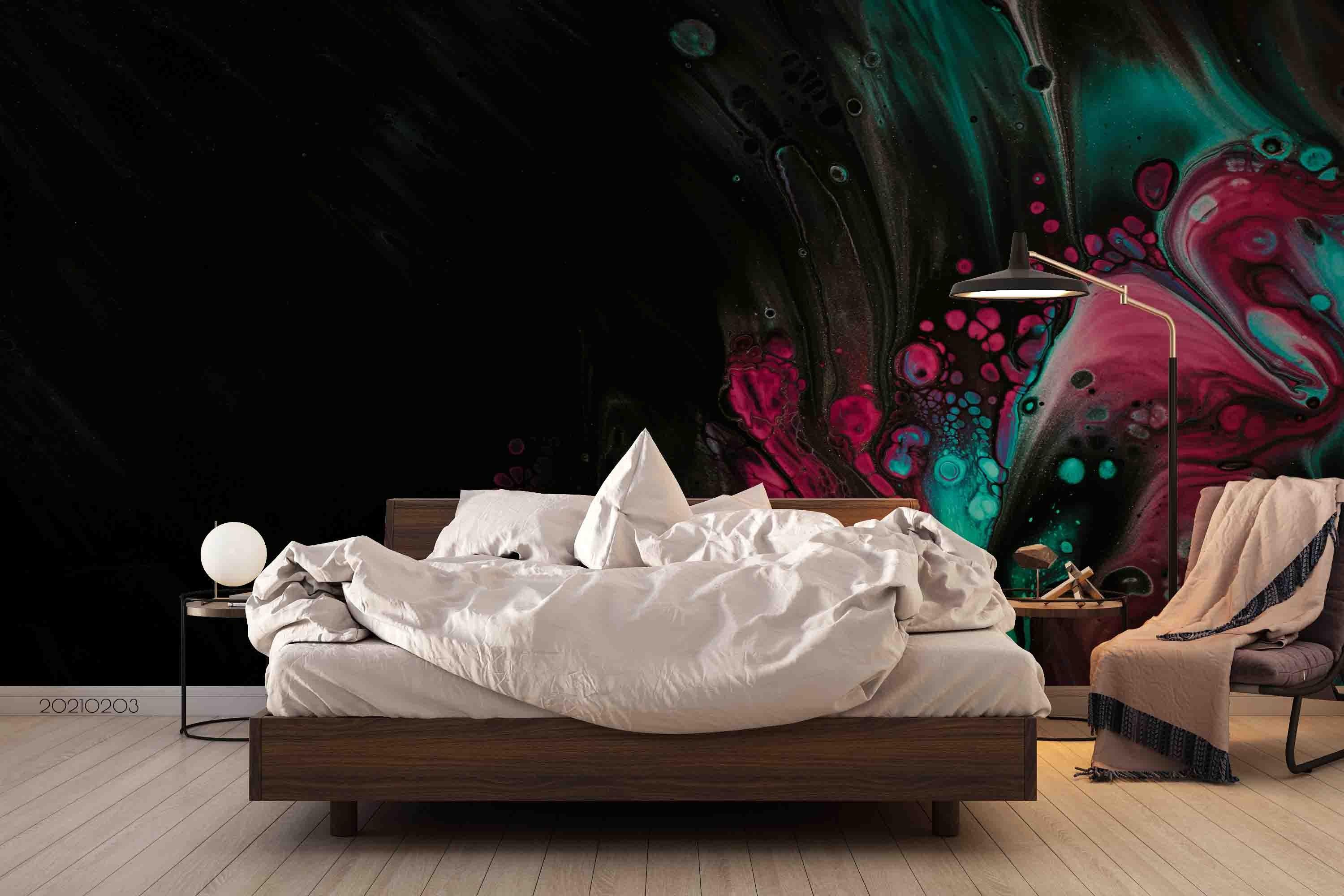 3D Abstract Marble Texture Wall Mural Wallpaper LQH 266- Jess Art Decoration