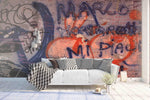 3D Retro Brick Word Slogan Graffiti Wall Mural Wallpaper 96- Jess Art Decoration