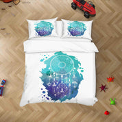 3D Dream Catcher Feather Quilt Cover Set Bedding Set Duvet Cover Pillowcases WJ 9747- Jess Art Decoration