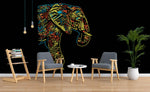 3D Hand Painted Elephant Wall Mural Wallpaper 23- Jess Art Decoration