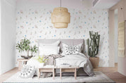 3D Watercolor Magnolia Hydrangea Wall Mural Wallpaper GD 1675- Jess Art Decoration