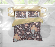 3D Ocean Conch Shell Mermaid Quilt Cover Set Bedding Set Duvet Cover Pillowcases LXL- Jess Art Decoration