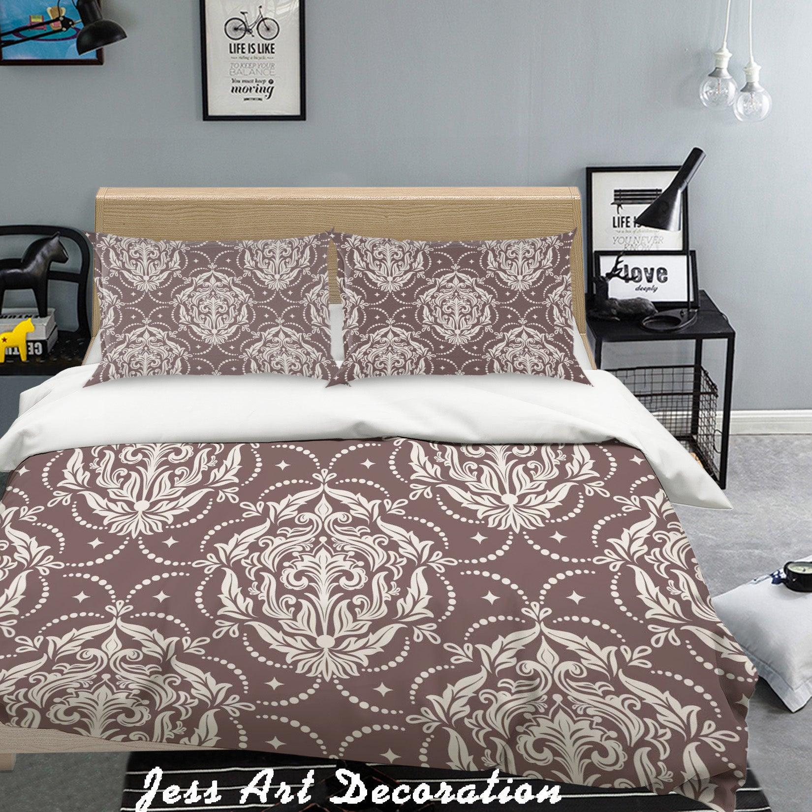 3D White Plates Pattern Quilt Cover Set Bedding Set Pillowcases 180- Jess Art Decoration
