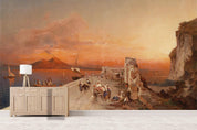 3D dusk coast oil painting wall mural wallpaper 79- Jess Art Decoration