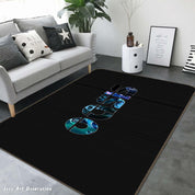 3D Oasis Rock Band Non-Slip Rug Mat 28- Jess Art Decoration