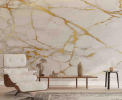 3D Jazz White Gilt Marble Texture Wall Mural Wallpaper GD 2804- Jess Art Decoration