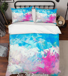 3D Color Watercolor Quilt Cover Set Bedding Set Pillowcases  49- Jess Art Decoration