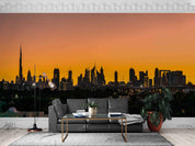 3D Dusk Modern Urban Landscape Wall Mural Wallpaper SWW4999- Jess Art Decoration
