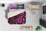 3D Purple Sky Mountain Quilt Cover Set Bedding Set Pillowcases 149- Jess Art Decoration