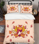 3D Color Cartoon Owl Quilt Cover Set Bedding Set Pillowcases  62- Jess Art Decoration