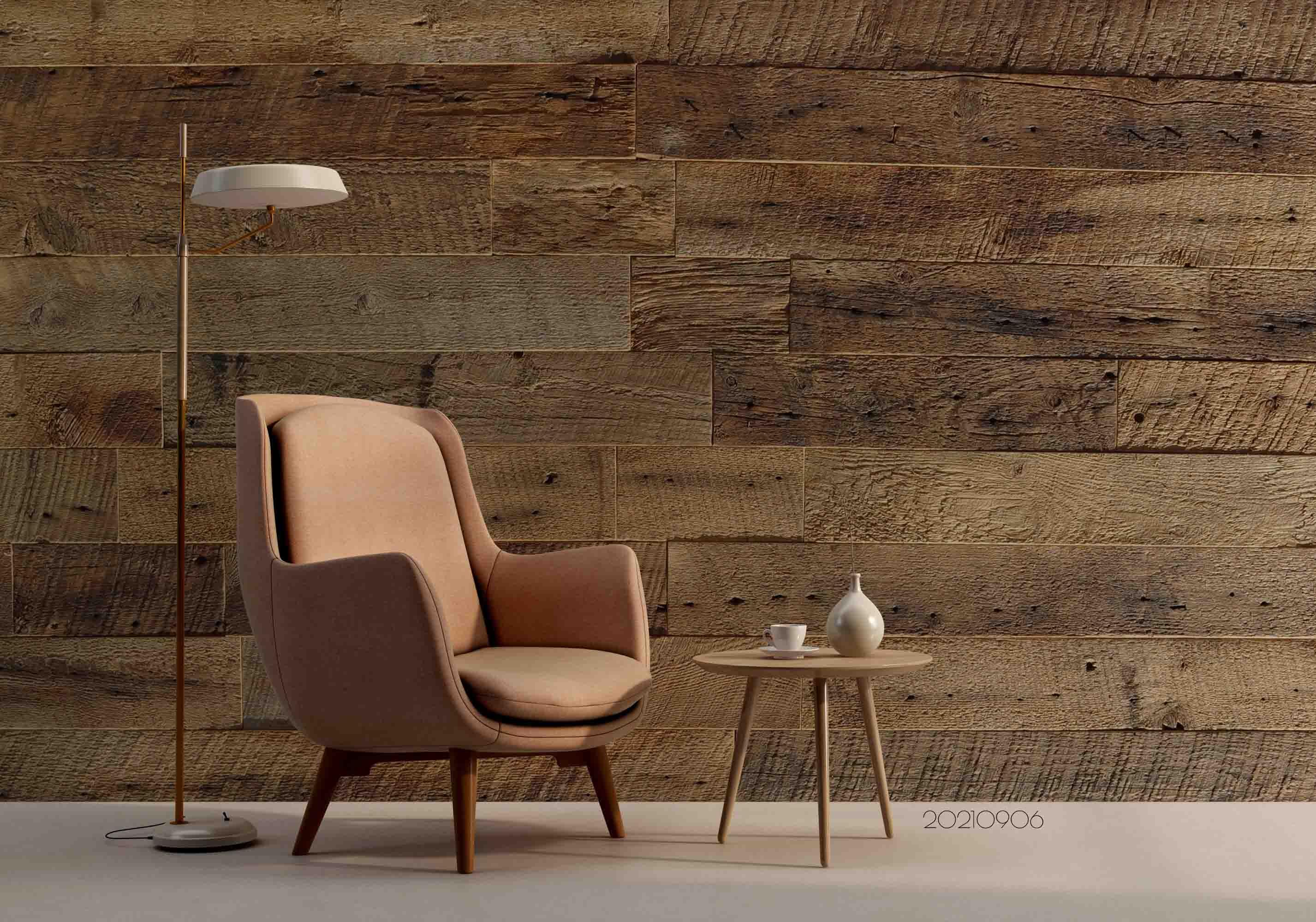 3D Brown Wood Board Texture Wall Mural Wallpaper LQH 599- Jess Art Decoration