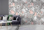 3D Vintage Floral Pattern Wall Mural Wallpaper GD 3674- Jess Art Decoration