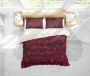 3D Red Rose Quilt Cover Set Bedding Set Pillowcases 95- Jess Art Decoration
