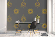 3D Yellow Sun Image Wall Mural Wallpaper 66- Jess Art Decoration