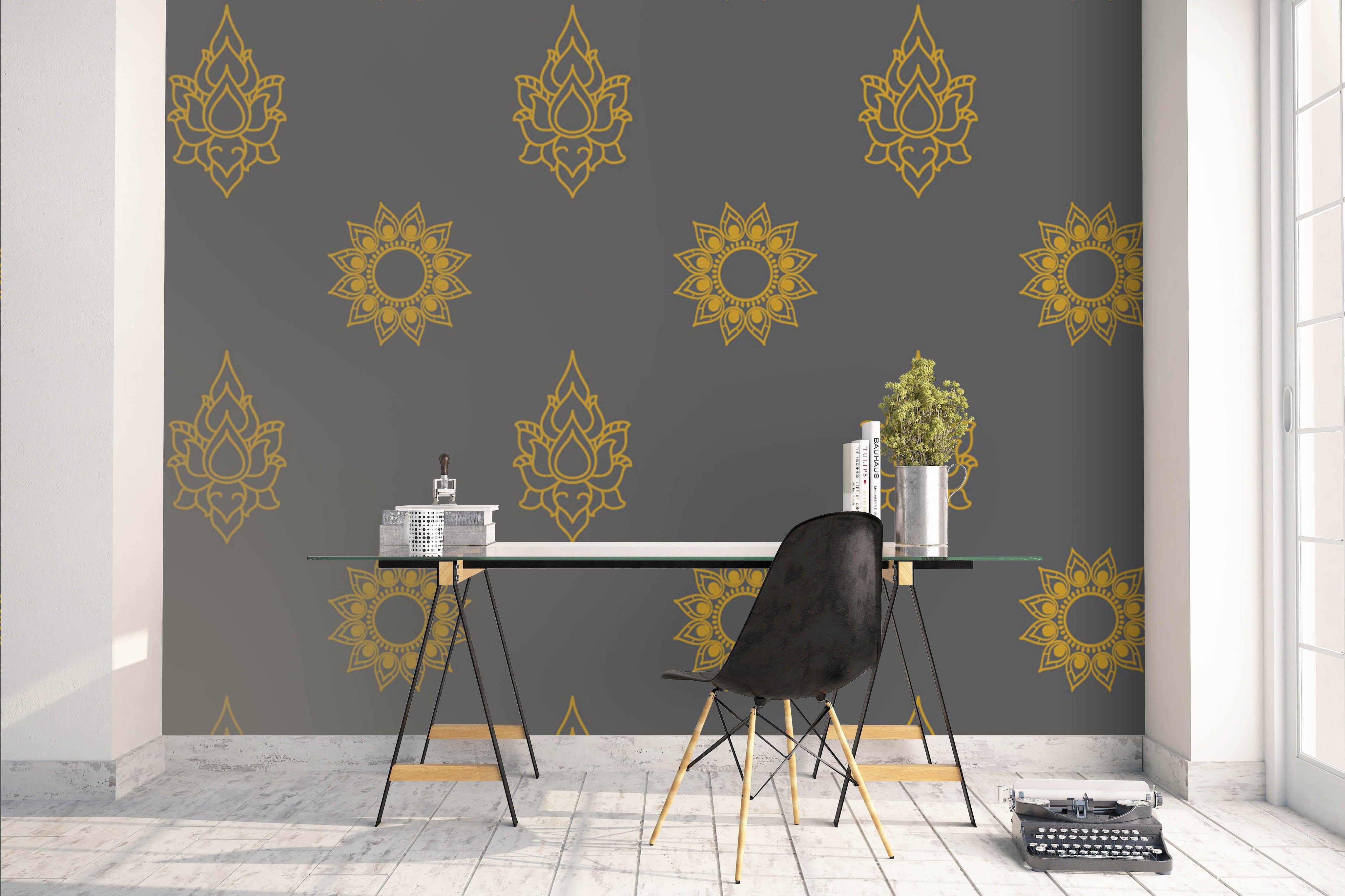 3D Yellow Sun Image Wall Mural Wallpaper 66- Jess Art Decoration